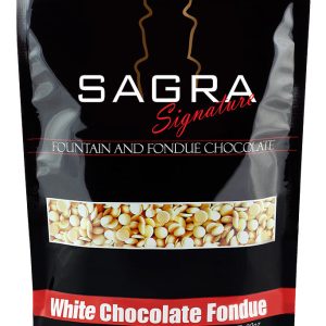 Sagra Signature White Chocolate Fondue - 4 lbs.